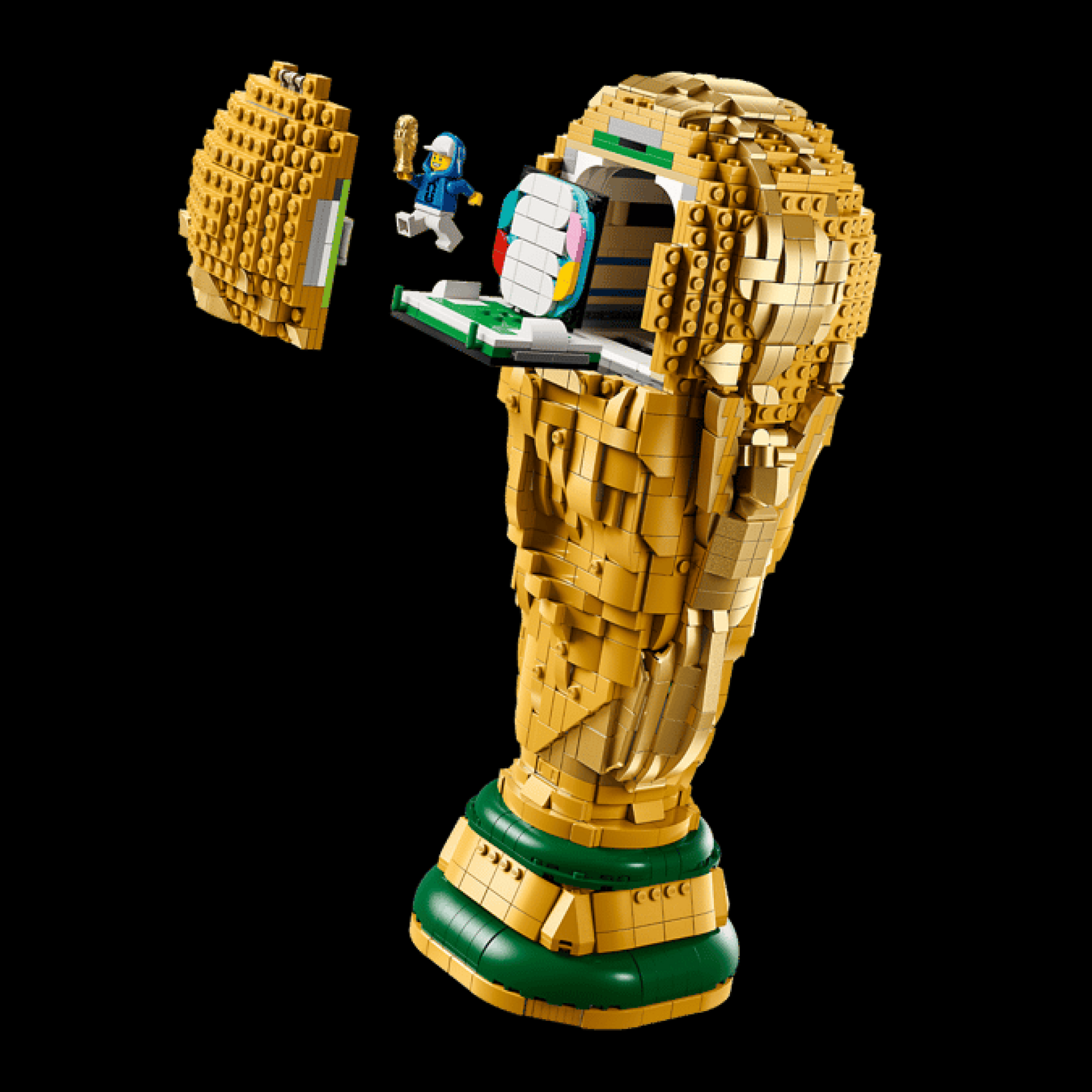 Set de Construction Trophée du Championnat Doré – 2842 pièces