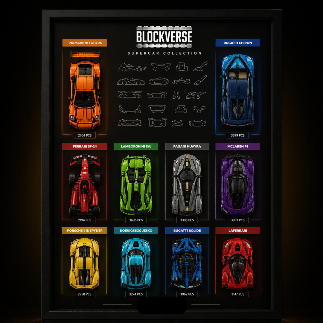 Cadre d’exposition en verre premium