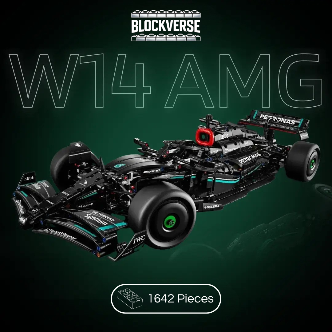 Collection Ultime de Formule 1 – AMG F1 W14 | MCL F1 (Orange-Bleu) | Racing RB20