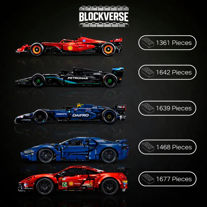 ACHETEZ 3 ET RECEVEZ 5 - Red Bull F1 | AMG Mercedes F1 | Ferrari F1 | FD GT | 488 GTE