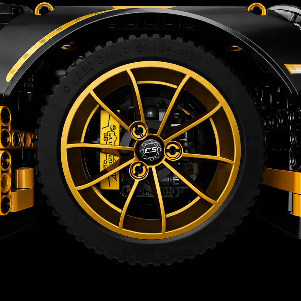 911 GT3 RS  Noir– 2704 pièces