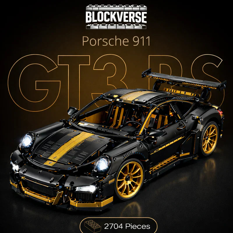 911 GT3 RS  Noir– 2704 pièces