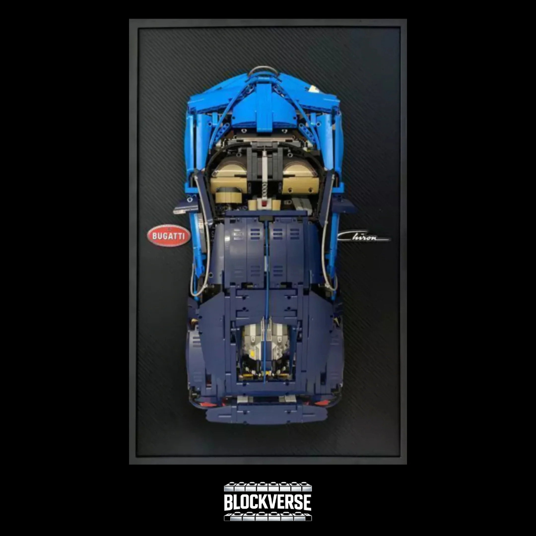 Cadre d’exposition en verre premium Chiron